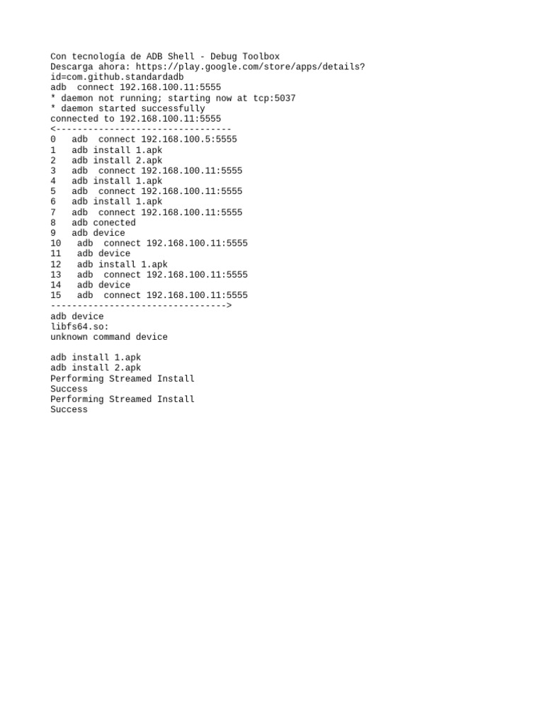 ADB Shell Debug Toolbox Guide | PDF