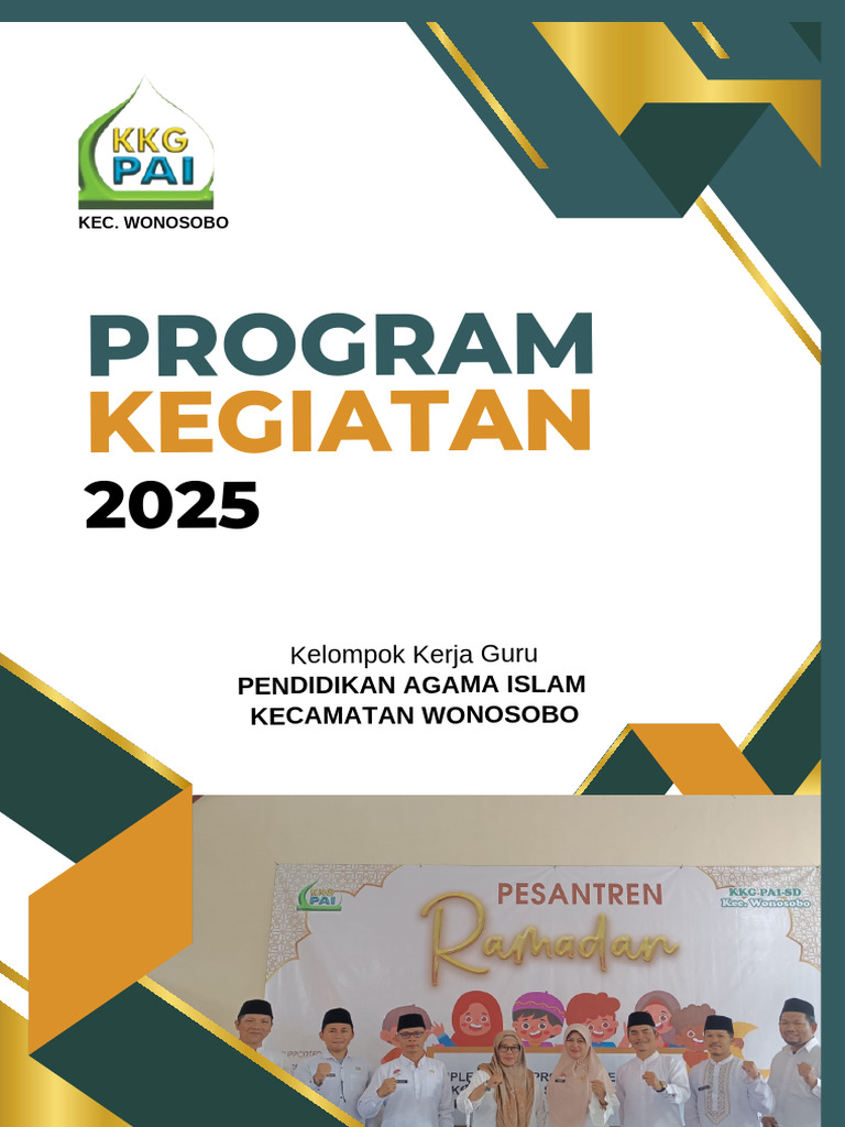 Program KKG PAI Kecamatan Wonosobo 2025 | PDF