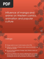 Influence of Manga and Anime On Western Comics