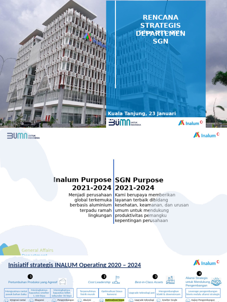 Draft Presentasi RJPP SGN | PDF
