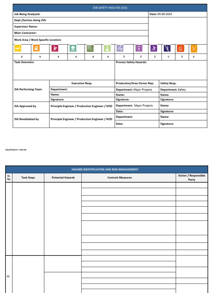 JSA for Loading and Unloading Materials | PDF | Forklift | Crane (Machine)