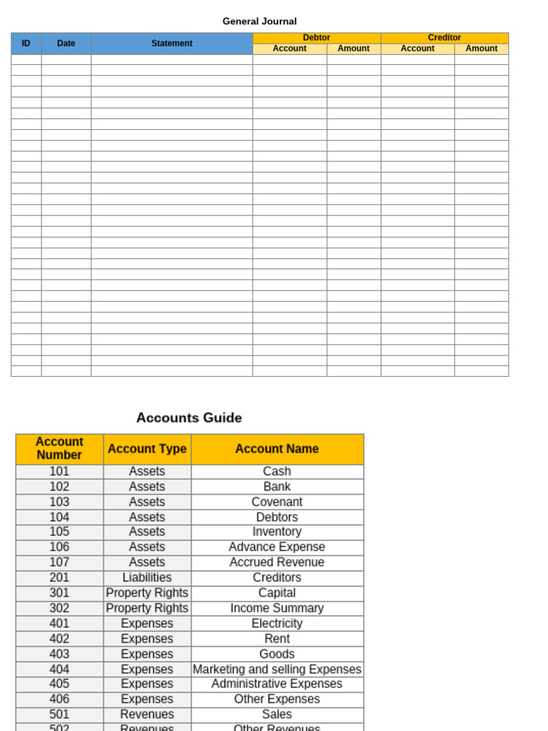 General Journal en f2sn0m | PDF