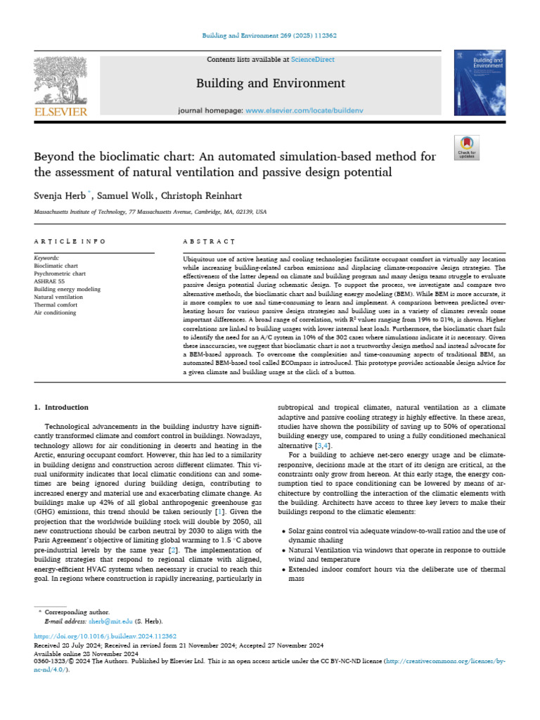 Beyond Bioclimatic Charts for Design | PDF | Humidity | Temperature