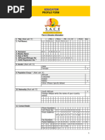 SACE Application Form for Student Teachers | PDF | Legal Liability ...