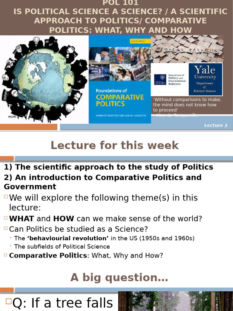 NSU POL 101 Lecture TWO Powerpoint | PDF | Science | Scientific Method