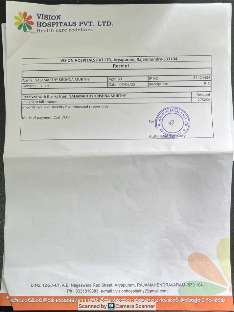 Rates and Bills From Hospitals | PDF
