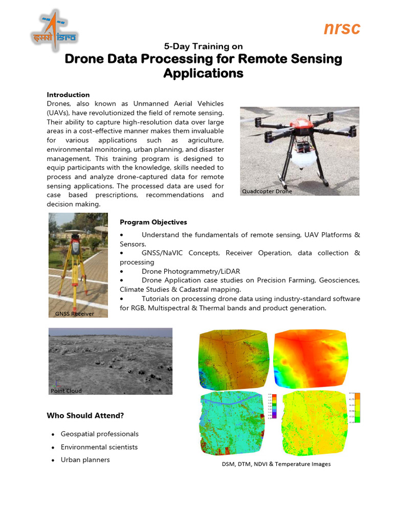 Drone Data Processing Training 2025 | PDF | Unmanned Aerial Vehicle ...