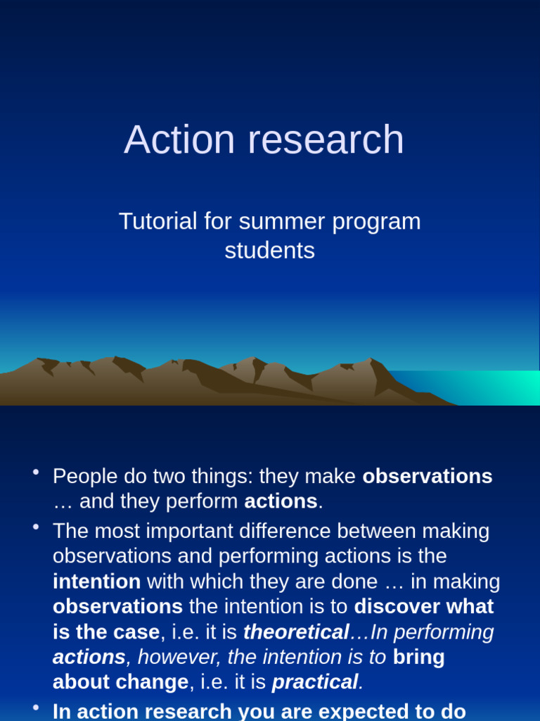 Action Research Guide for Educators | PDF | Action Research | Evaluation