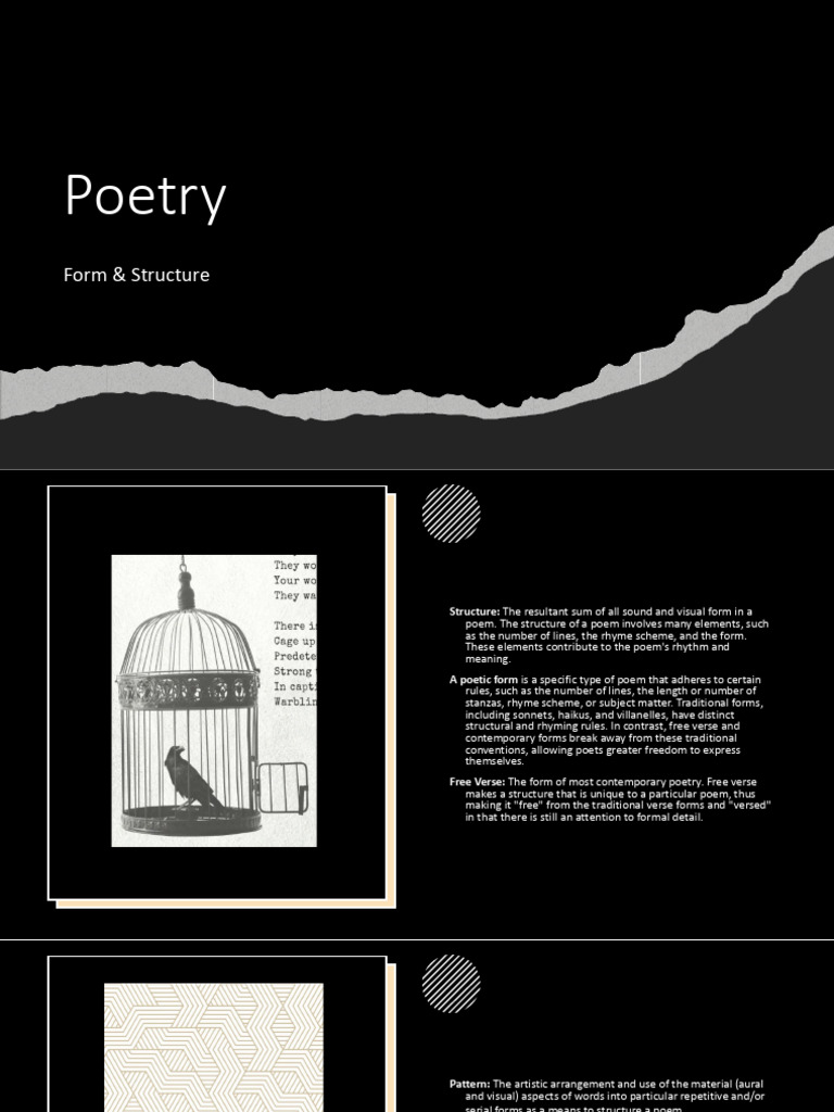 Understanding Poem Structure & Form | PDF | Poetry | Stanzaic Form