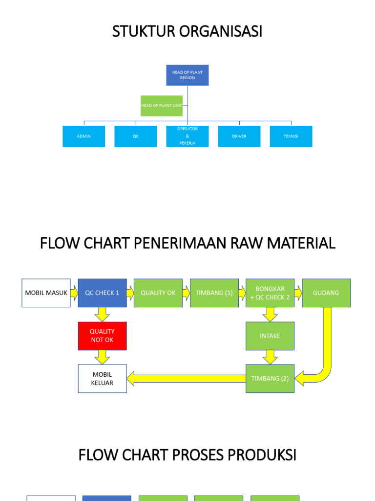 Struktur Organisasi dan Proses Produksi | PDF