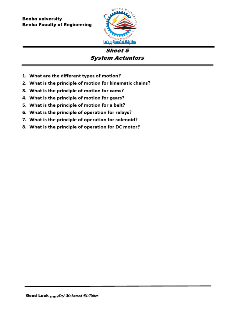Sheet 5 | PDF