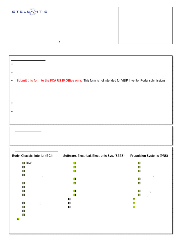 IDR Submission Form for Inventors | PDF | Invention | Axle