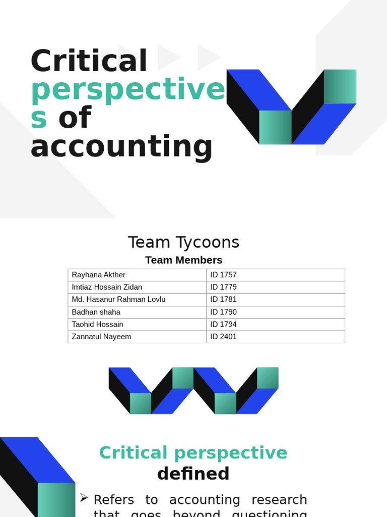 Critical Perspectives in Accounting Research | PDF | Capitalism ...