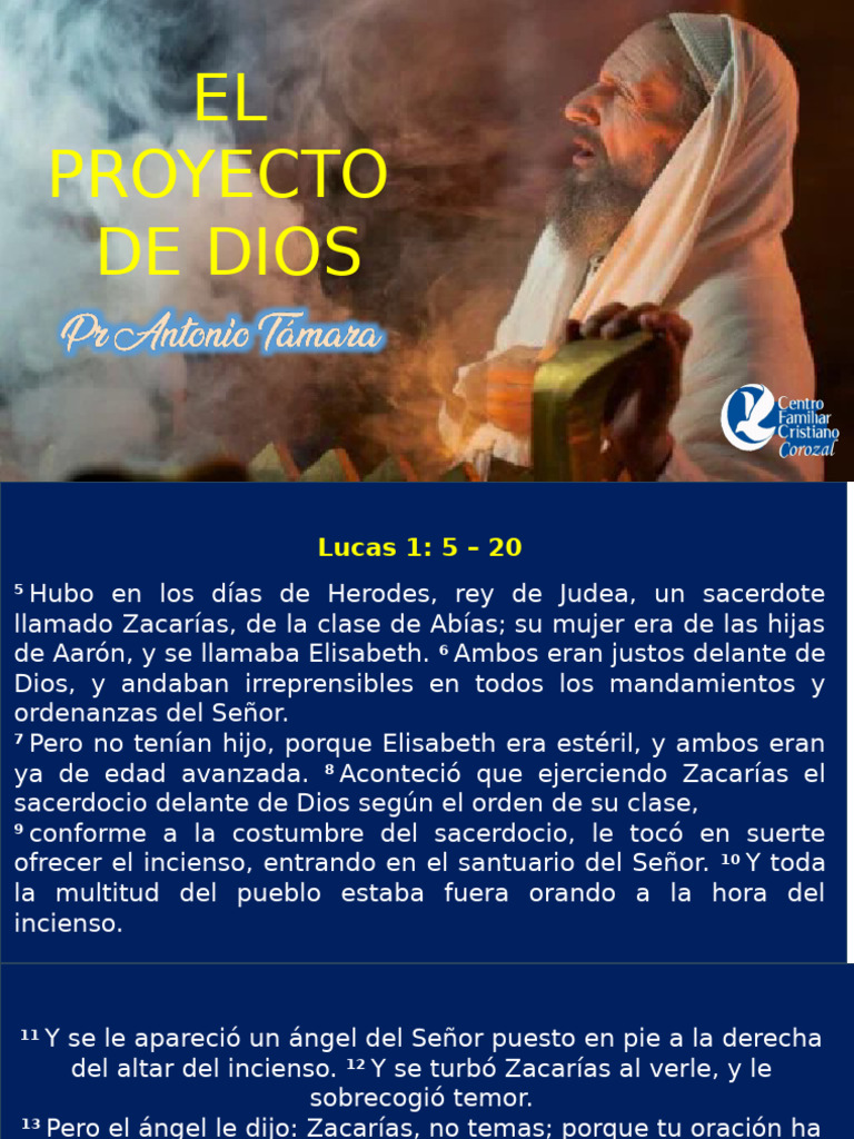 El Proyecto de Dios | PDF | María, madre de Jesús