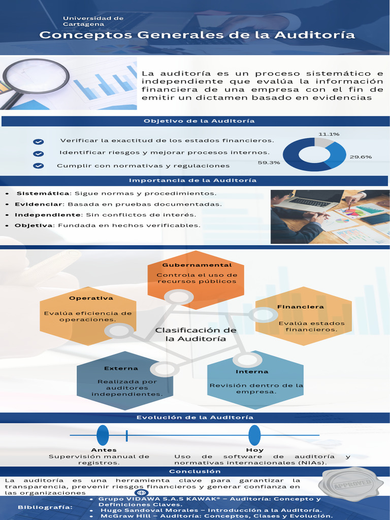 Infografía Concetos Generales de La Auditoria - Actividad de Auditoria ...