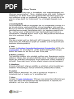 Flower Exercise for Career Planning | PDF | Career & Growth | Self ...