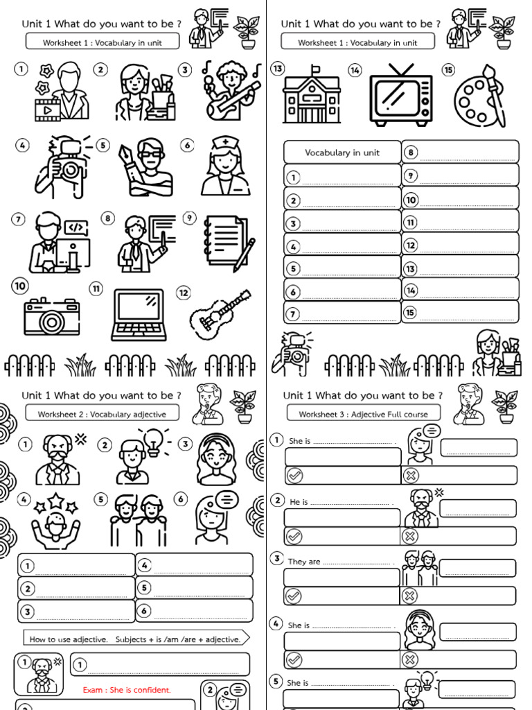 Vocabulary Worksheets for Grade 2 English | PDF
