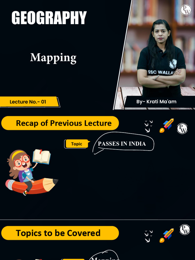 Mapping 01 - Class Notes (Geography) | PDF