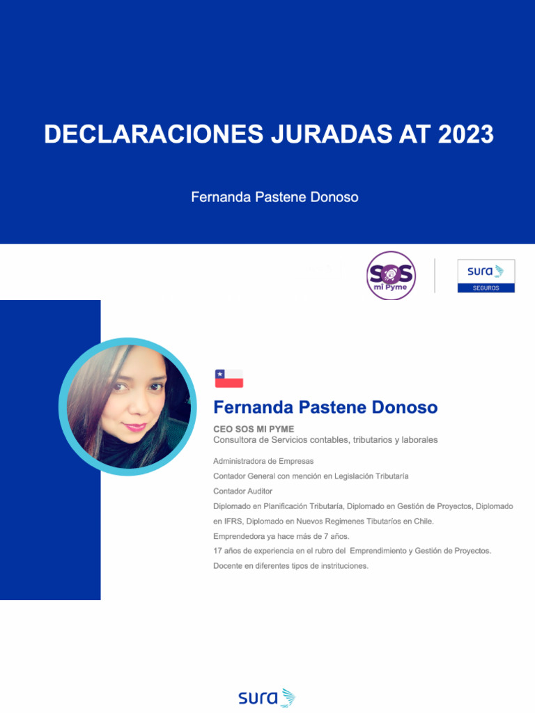 Taller de Declaraciones Juradas at 2023 | PDF | Contabilidad | Impuestos
