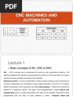 CNC Machines and Automation