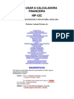 Manual Da HP12C - Curso de Matemática Financeira Aplicada