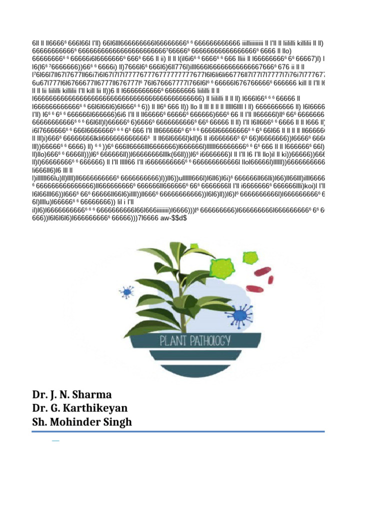 Fundamental of Plant Pathology PDF | PDF | Pathogen | Infection