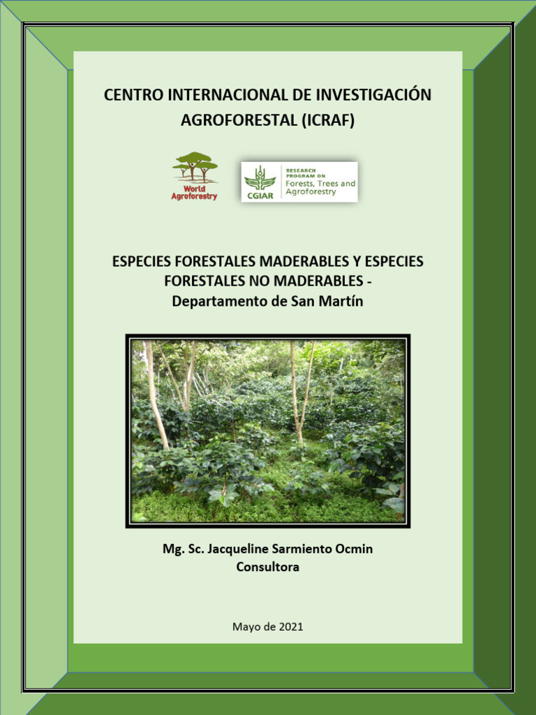 Especies Forestales en San Martín | PDF | Arboles | Plantas