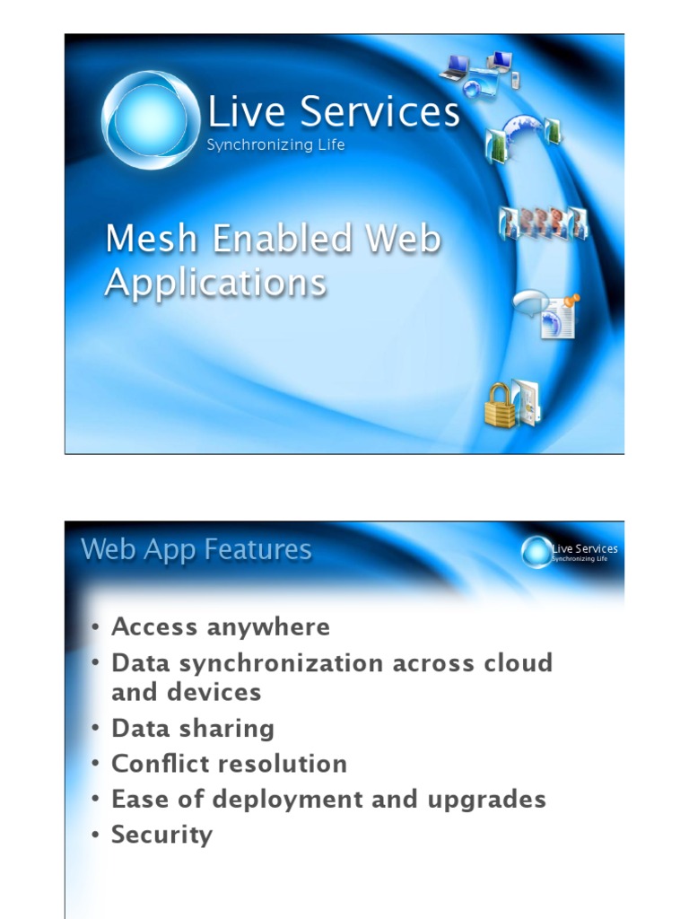 Mesh-Enabled Web Applications Guide | PDF | Web Application | Microsoft ...