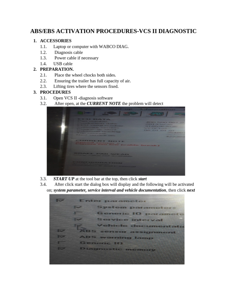 ABS Activation Procedures Guide | PDF