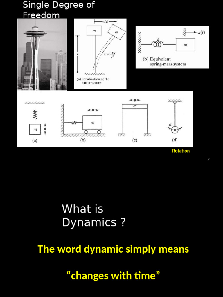 Materi Dinamika Struktur P2 | PDF | Force | Oscillation