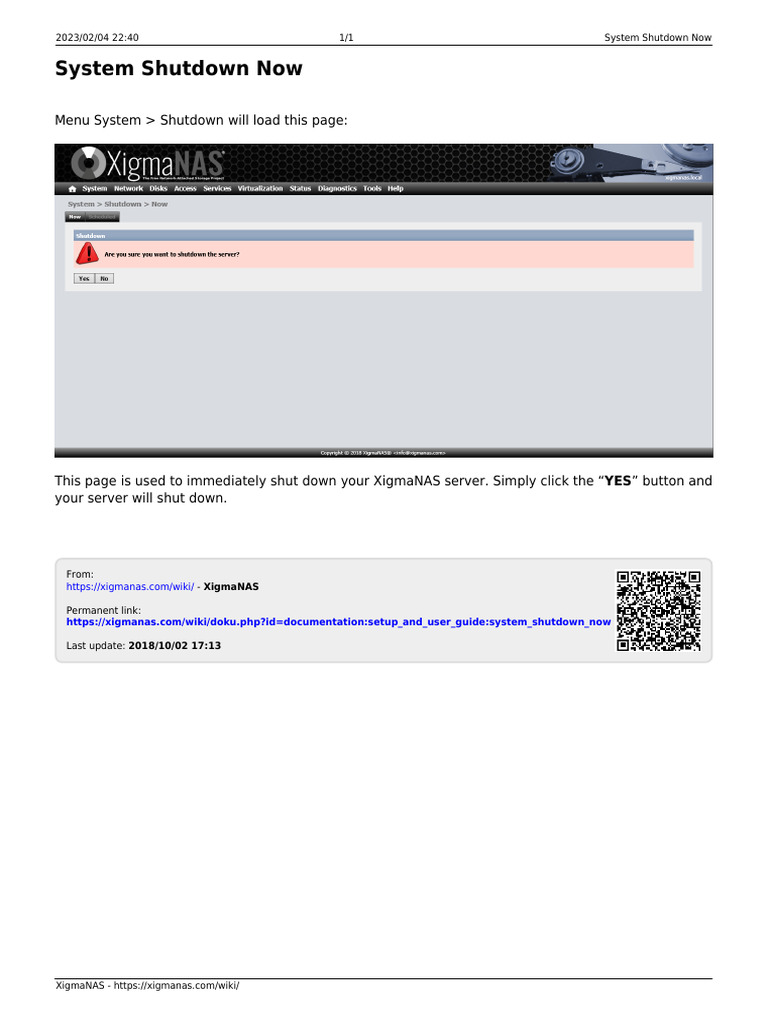 System Shutdown Now | PDF