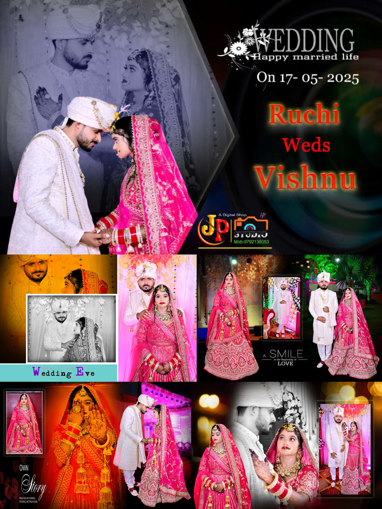 Ruchi Weds Vishnu JP Studio | PDF