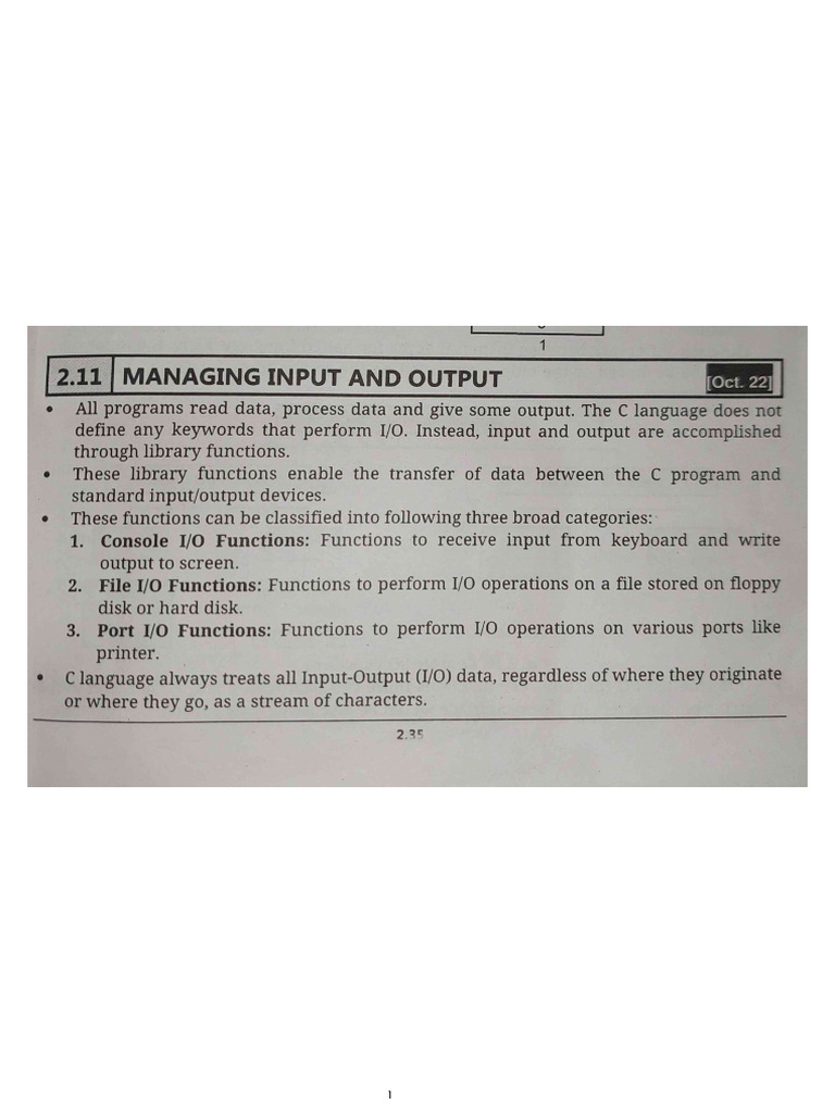 Chap No 2 C Fundamentals Part 2 | PDF