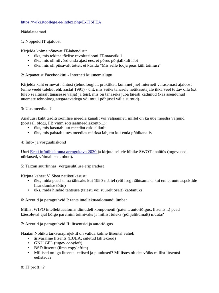 Uuri Ja Kirjuta | PDF