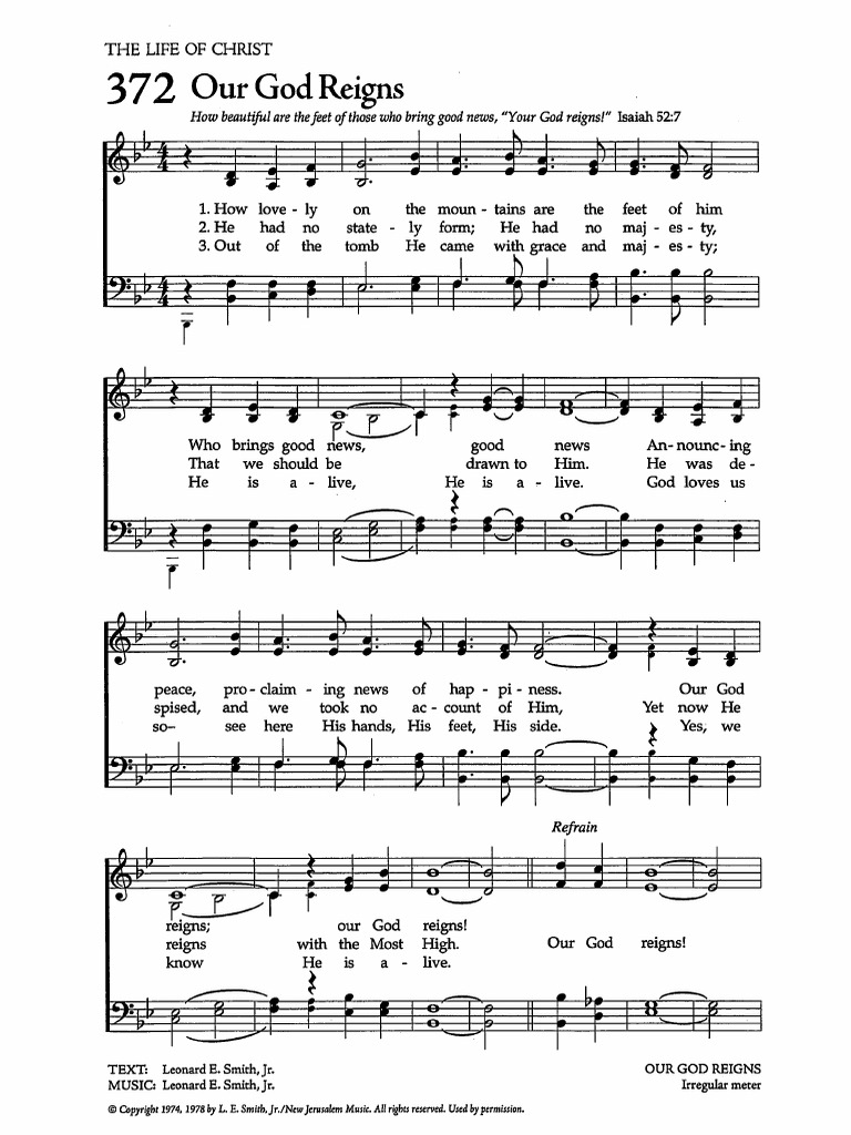 Our God Reigns | PDF