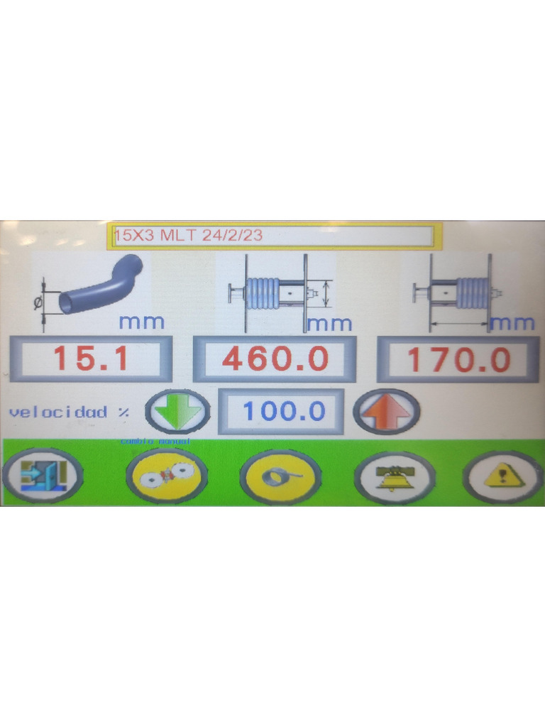 Receta Embobinadora 15x3 MLT | PDF