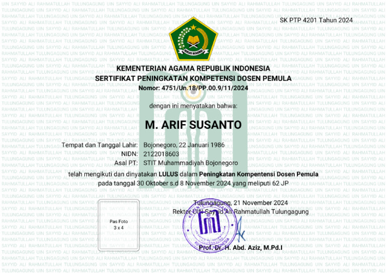 M. Arif Susanto | PDF