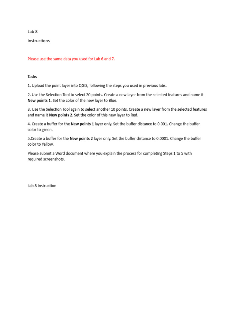 Lab 8 Instruction | PDF