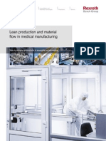 Lean Production and Material Flow in Medical Manufacturing