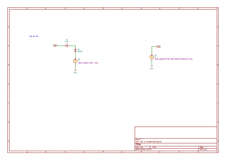 Exp 1 2 Clamper | PDF