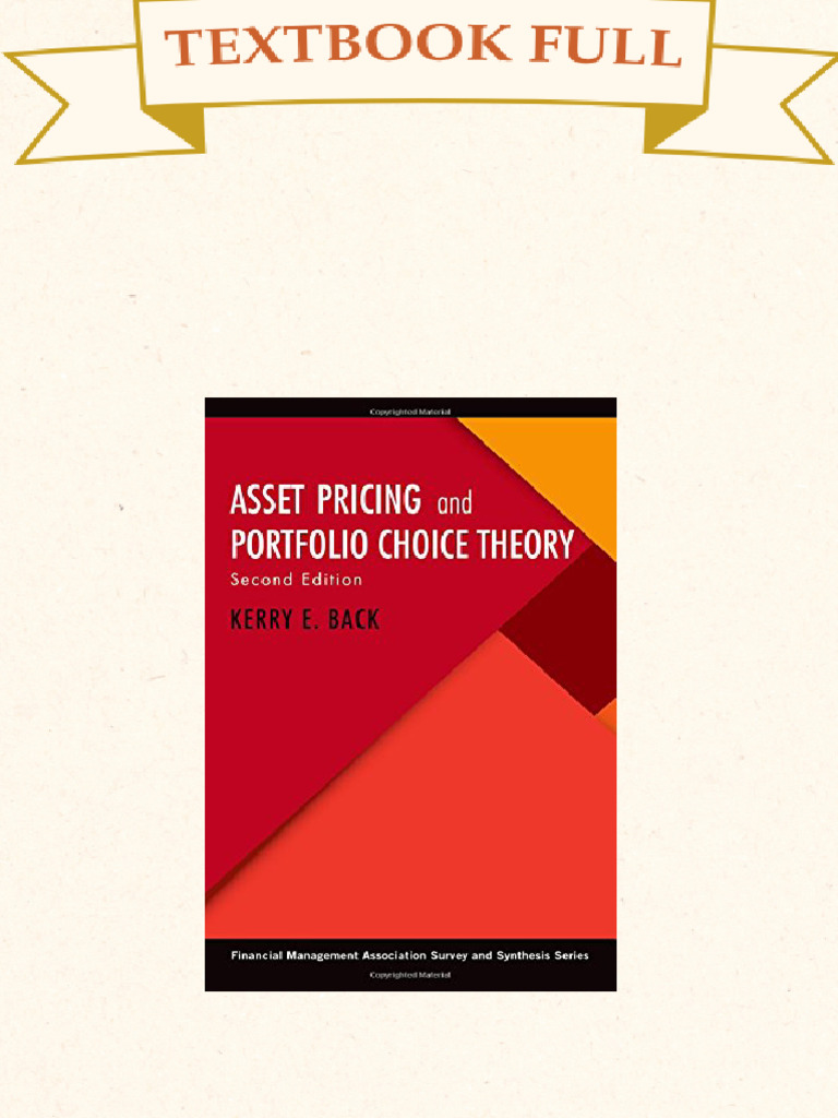 語学+参考書 Asset Pricing and Portfolio Choice Theory (Financial Management Association Survey and Synthesis) Amazon.com: Asset Pricing and Portfolio Choice Theory