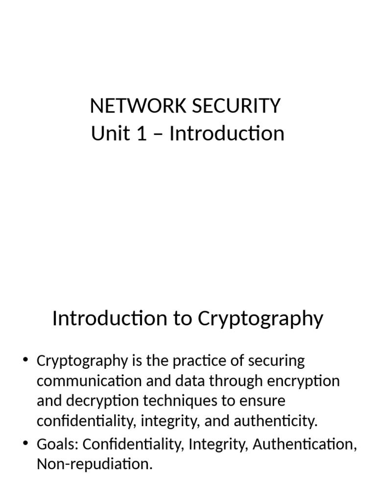Introduction to Cryptography Basics | PDF | Public Key Cryptography ...