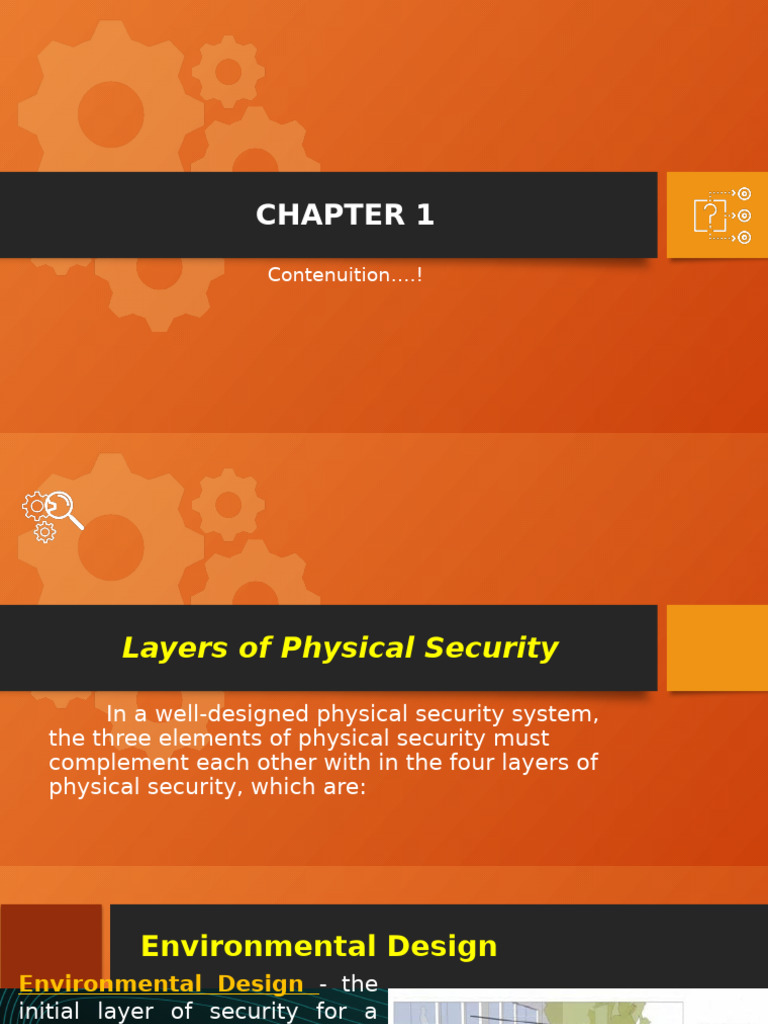 Layers of Physical Security Explained | PDF | Physical Security ...