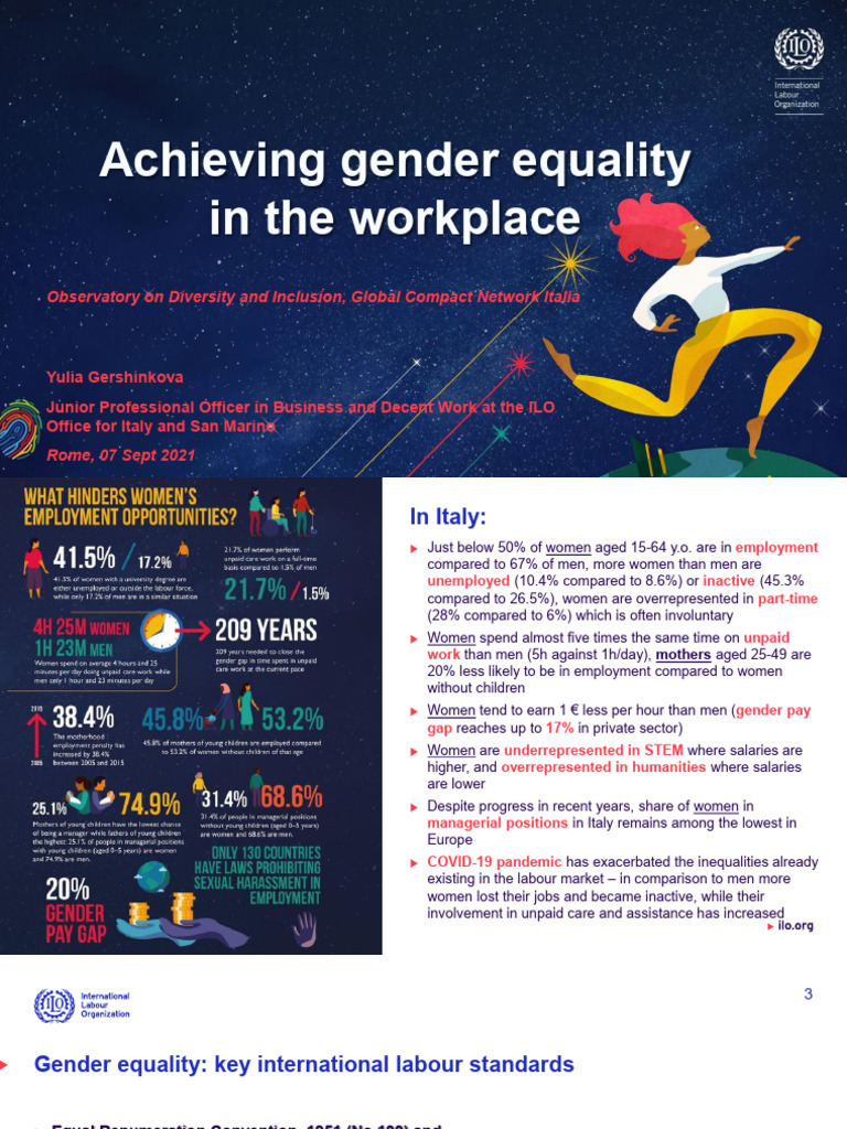 Gender Equality in the Workplace 2025 | PDF | Gender Pay Gap ...