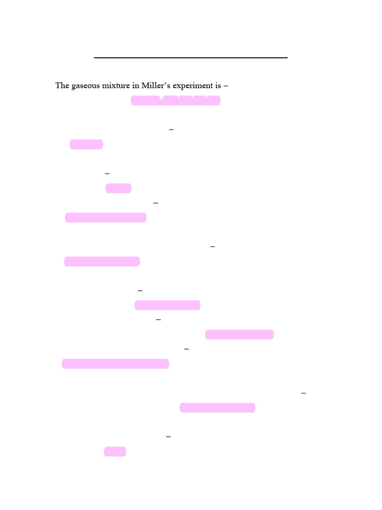 Evolution and Adaptation Concepts Quiz | PDF | Natural Selection ...