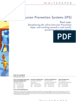 Intrusion Prevention Systems (IPS) : Par T One
