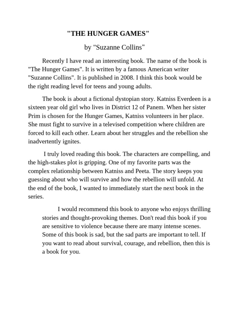 The Hunger Games | PDF