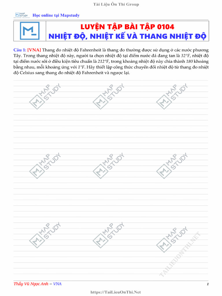 Luyện Tập 0104 - 1. Tài Liệu - Luyện Tập 0104 | PDF