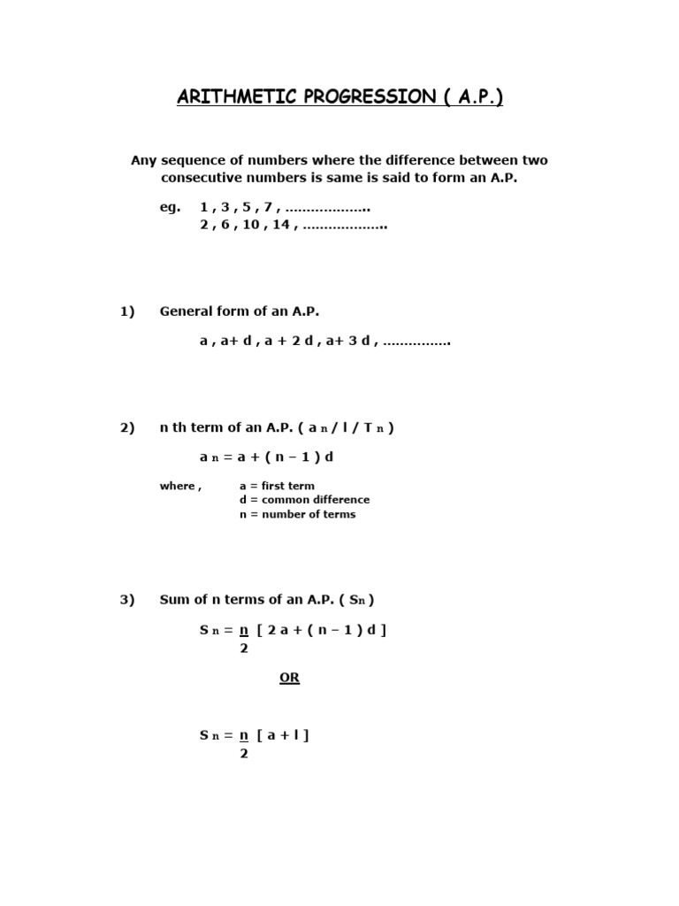 Solving A.P. Problems and Exercises | PDF | Mathematics