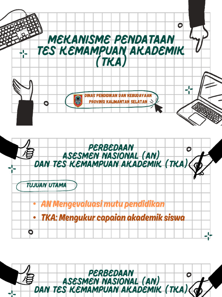 Mekanisme Pendataan TKA Dinas Pendidikan | PDF